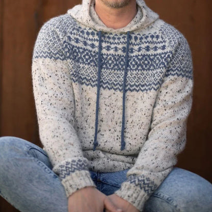 Herren Hoodie Retro Style