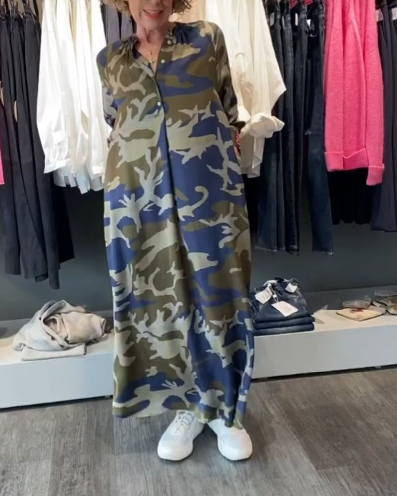 Militärstyle Kleidung Camo Druck