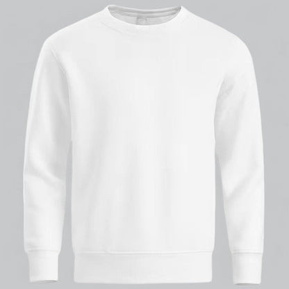 Bequemes Sweatshirt Rundhals Männer