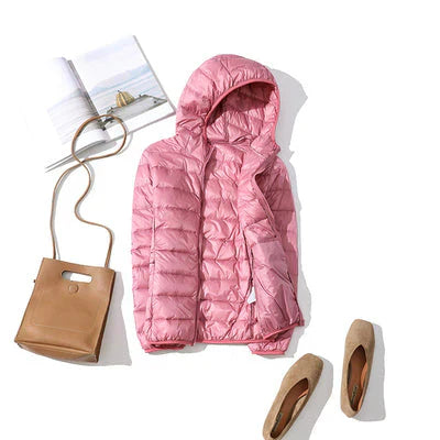 Herbstjacke Warm Padded Winter Parka Kapuze