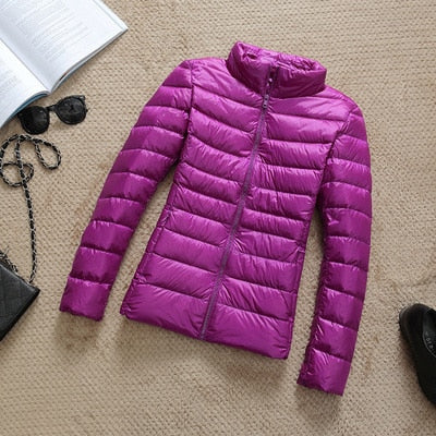 Kapuzenpuffer Mantel Warm Gemütlich