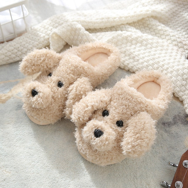 Bequeme Damen Hausschuhe mit Tierdesign