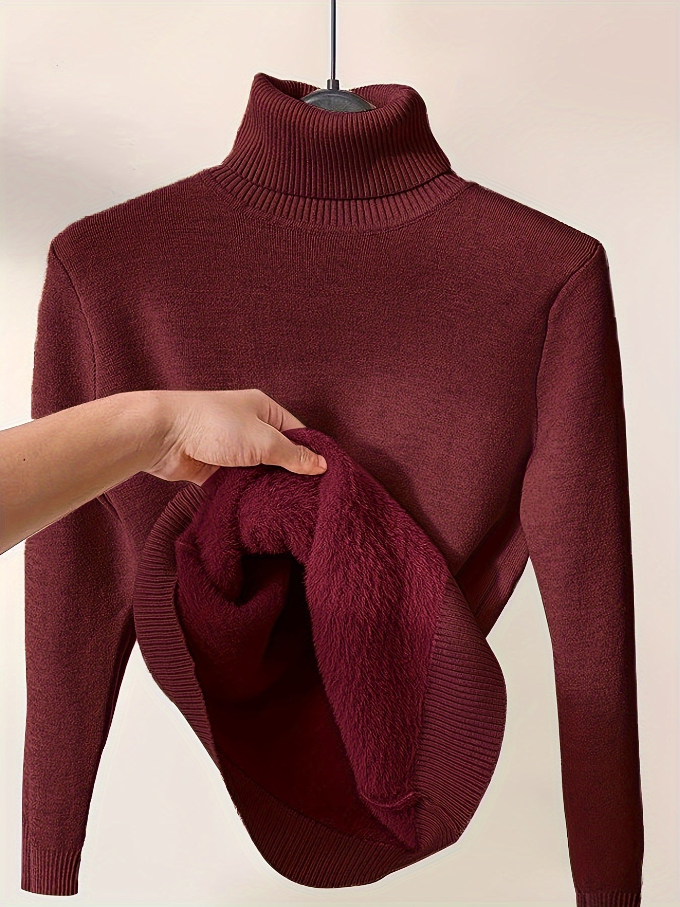 Weiche Wollsweater für Damen Kalte Tage