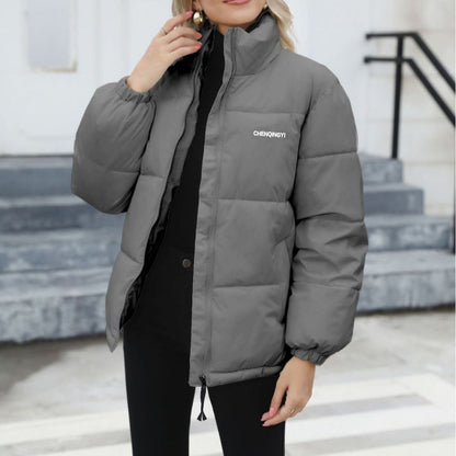 Winddichte Pufferjacke Baumwolle Warm