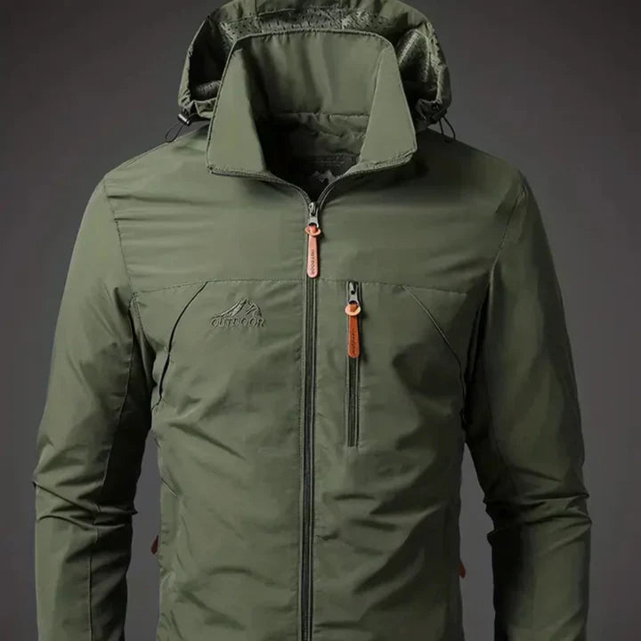 Wasserdichte Herren Outdoorjacke Windstopper - IdealeKleiden