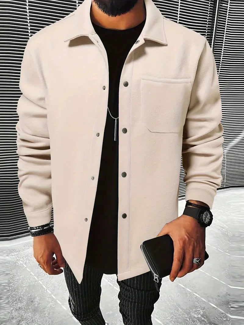 Moderner Herren Steppmantel Casual Stil