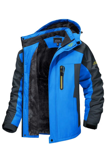 Wasserdichte Winterjacke Herren Fleece Isolierung