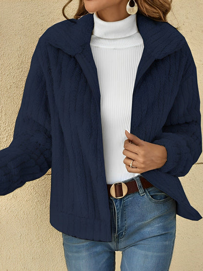 Damen Zip-Jacke Bequem Relaxed Fit