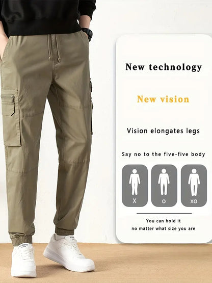 Amir - Moderne Herren Cargohose Robust