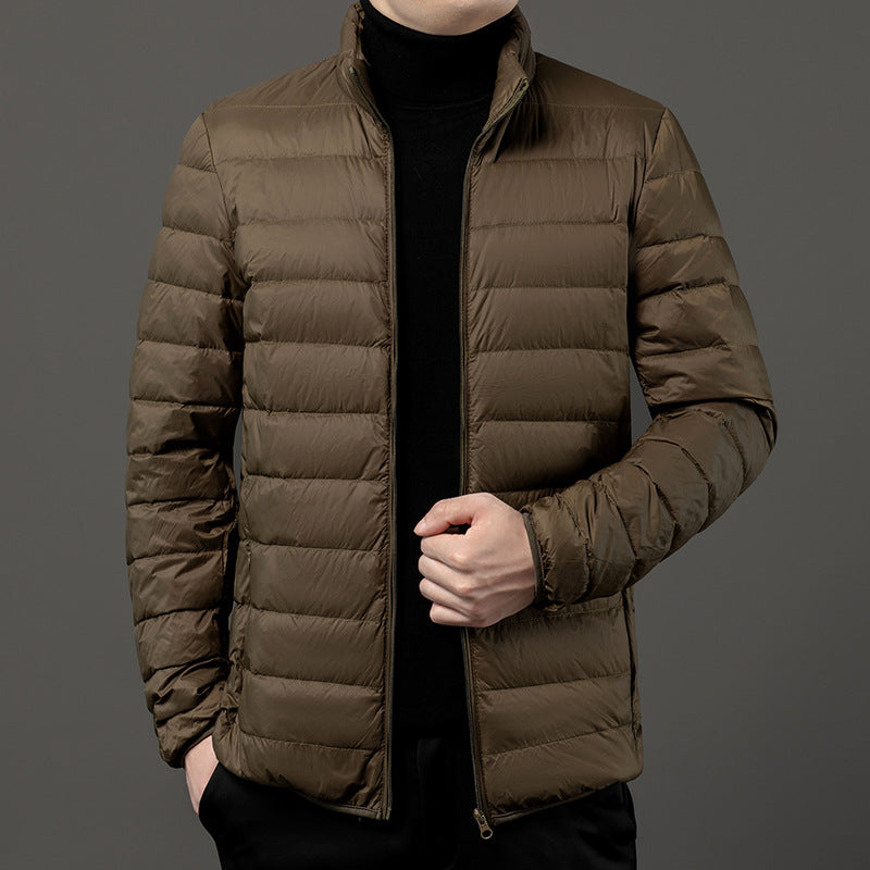 Herren Pufferjacke Slim Fit Leicht