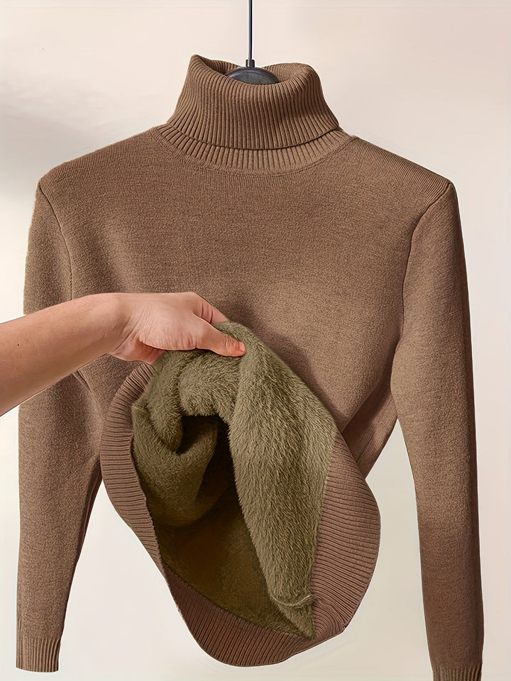 Weiche Wollsweater für Damen Kalte Tage