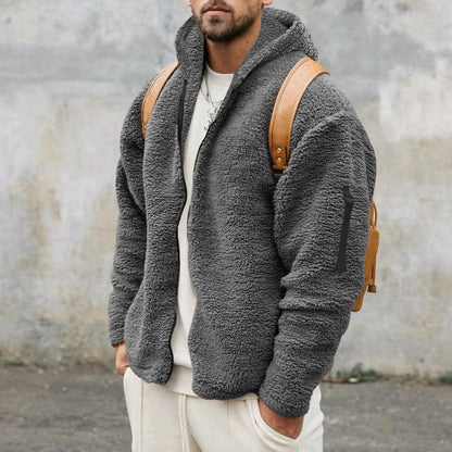 Herren Fleecejacke Warm Bequem