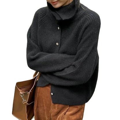 Damenschal-Pullover Rollkragen Style