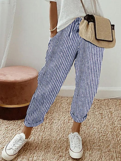 Helga | Elegante Leinenhose Sommer