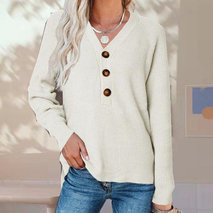 Bequemer Strickpullover Lässig Modern