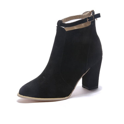 Damen Stiefel Elegant Schnürung Hochwertig Komfortabel