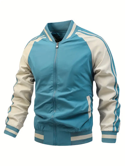 Männer Grafik-Jacke Farbenfroh Modern