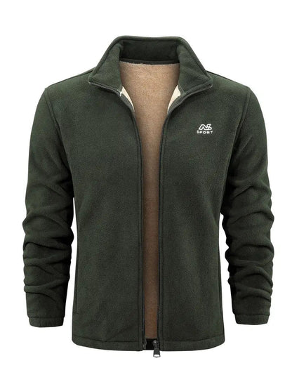 Herren Fleecejacke Warm Isoliert Funktionell