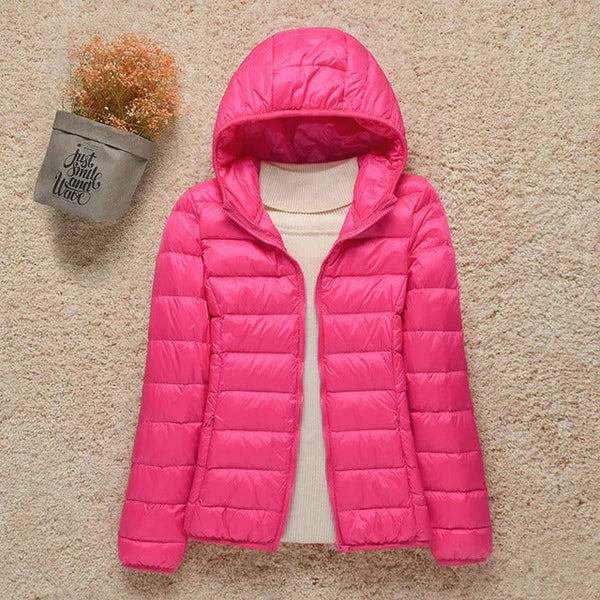 Wasserdichte Steppjacke Outdoor Schwarz