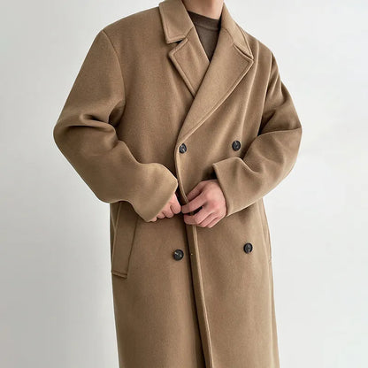 Herren Wintermantel Halblang Elegant