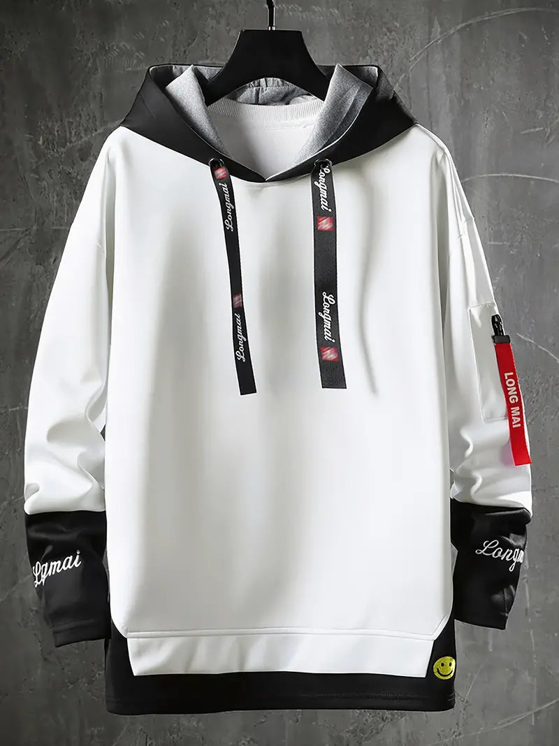 Moderne Herren Kapuzenjacke Trendy Casual