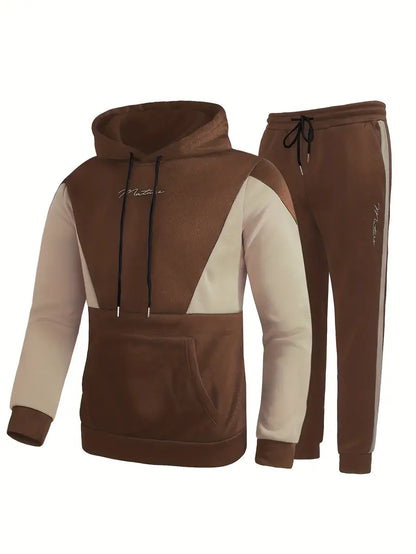 Herren Pullover Hoodie Set Casual