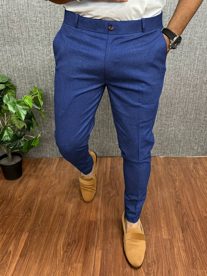Elegante Herren-Anzughose Slim Fit