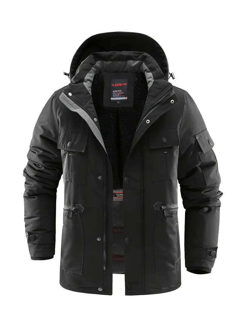 Herren Pufferjacke Stylisch Warm