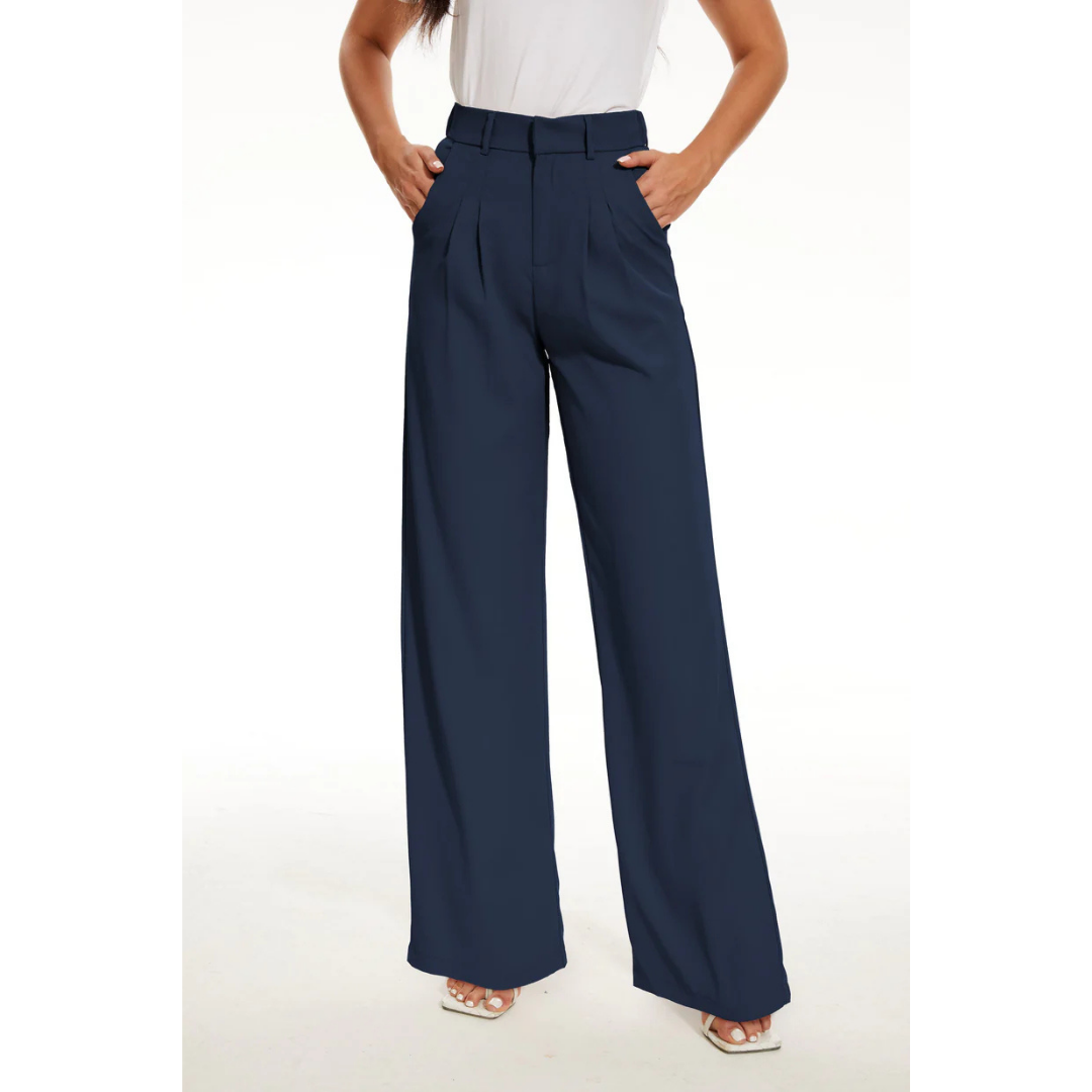 Hohe Damen-Hose Comfort Fit - IdealeKleiden