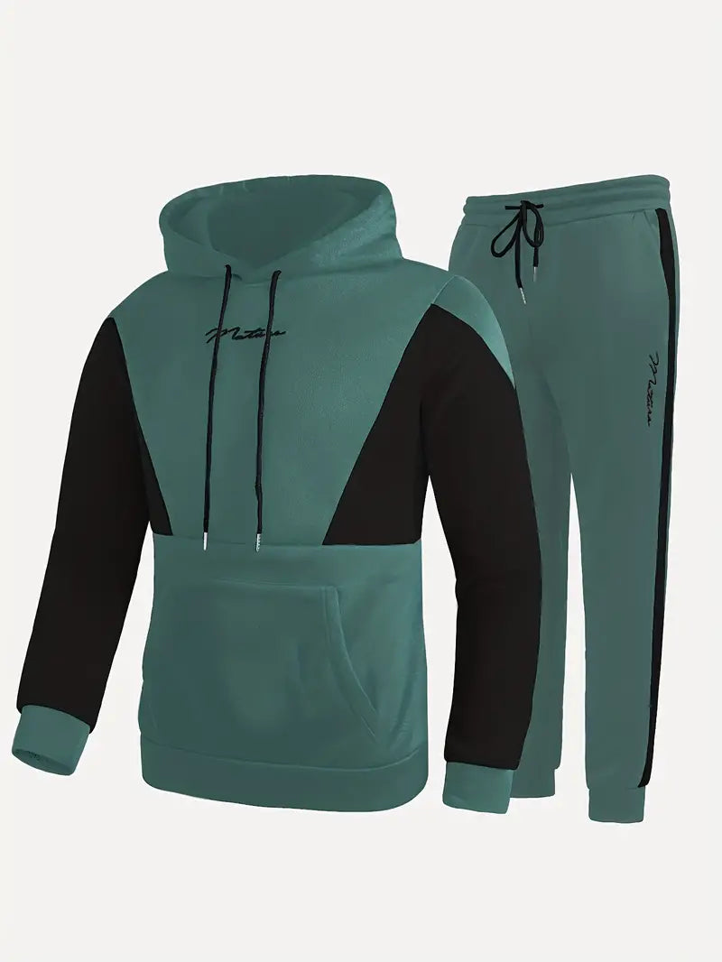 Herren Pullover Hoodie Set Casual