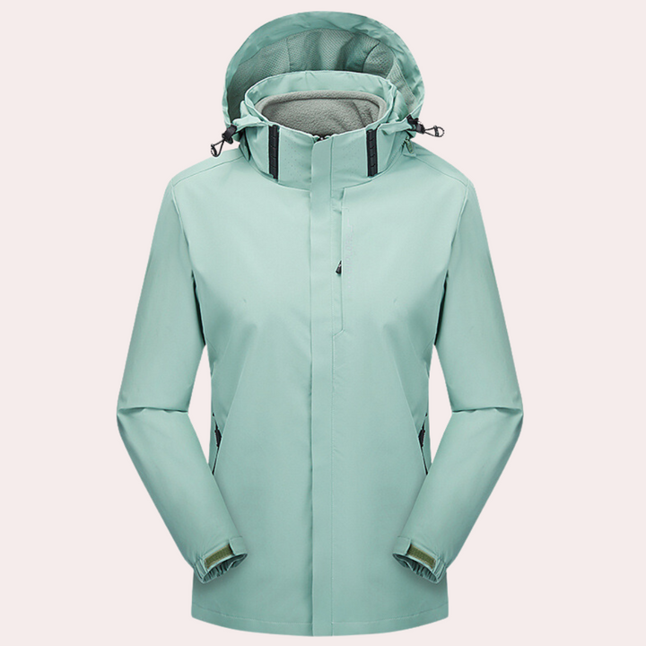 Herbstjacke Damen Winddicht Warm