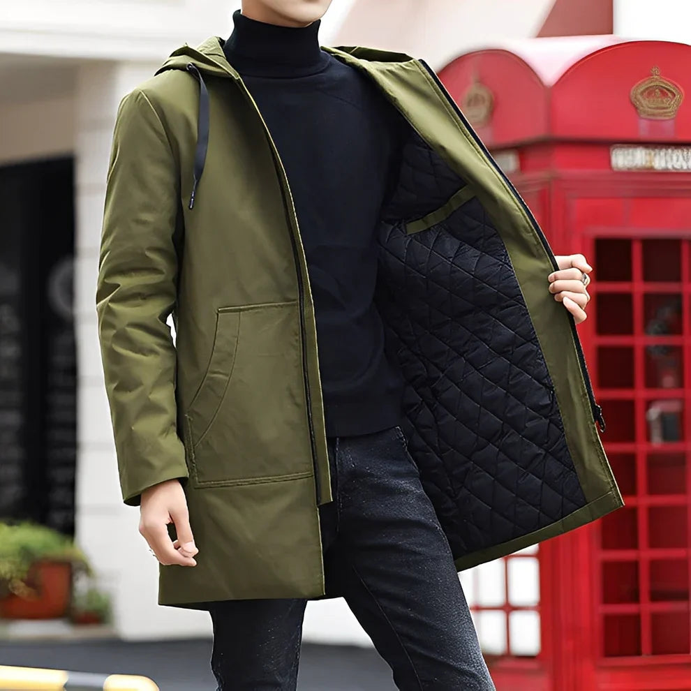 Herren Freizeitjacke Leicht Kapuzenjacke