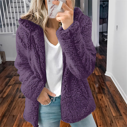 Weiche Fleece-Jacke für Damen