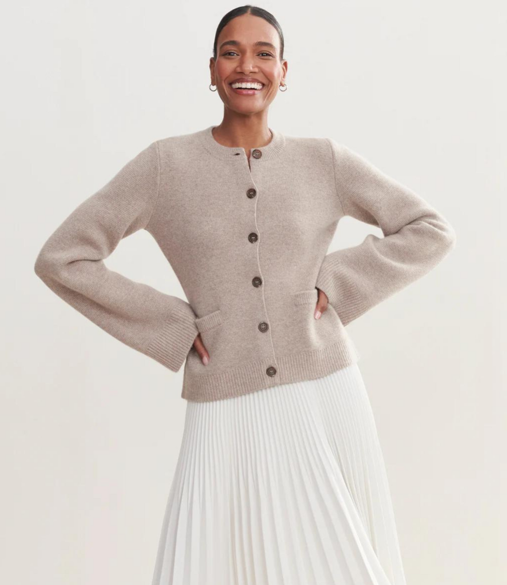 Luxus Cardigan Elegante Strickware