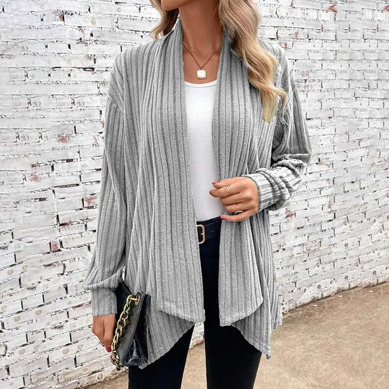 Damen Strickjacke Herbstlich Warm
