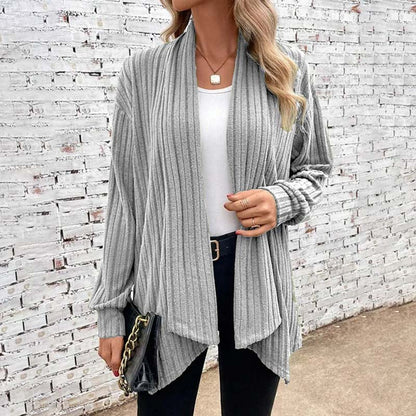 Damen Strickjacke Herbstlich Warm