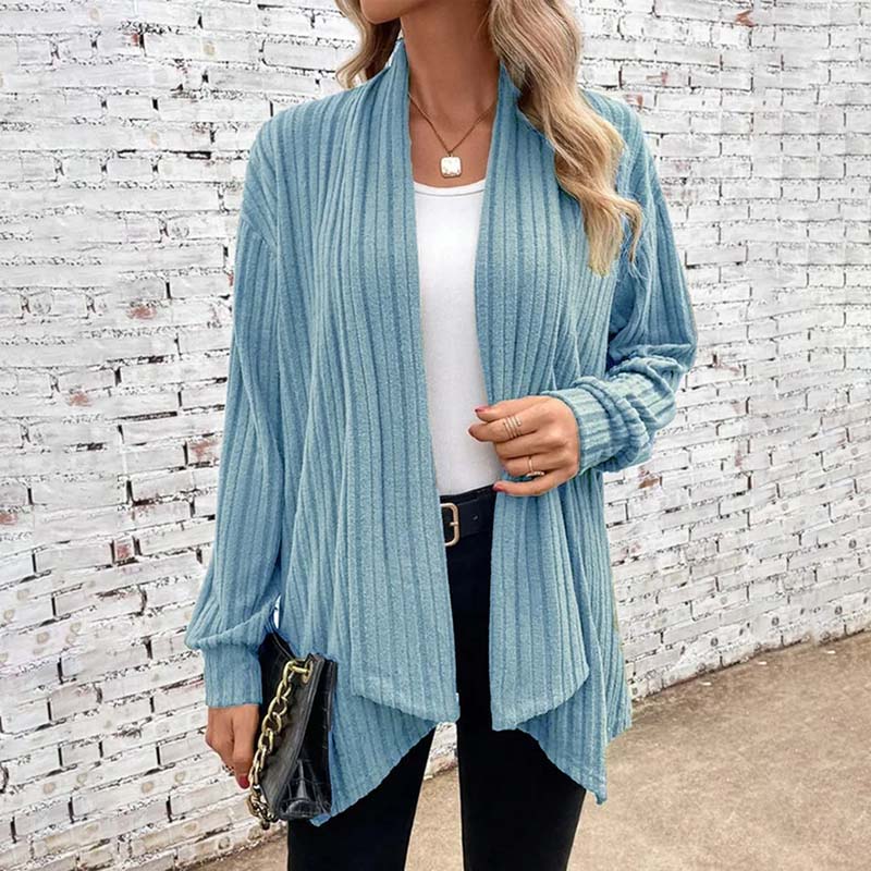 Damen Strickjacke Herbstlich Warm