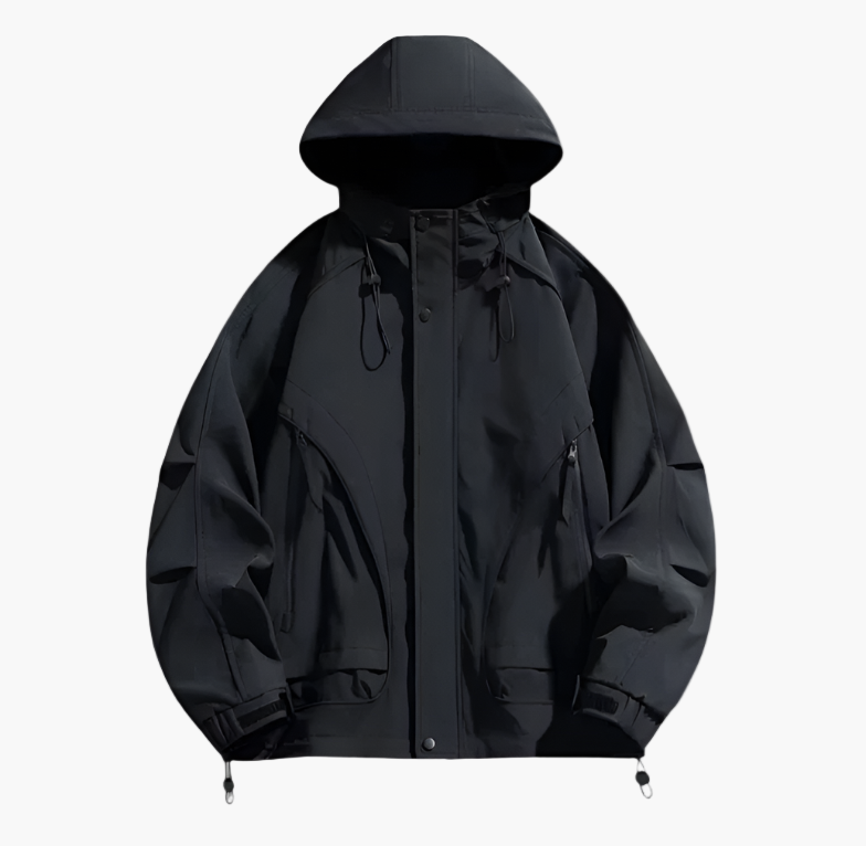 Wasserdichte Outdoor-Jacke Sportlich Funktionsdesign