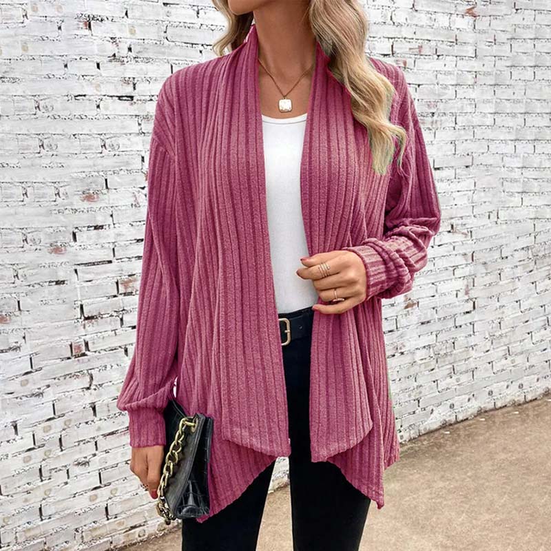 Damen Strickjacke Herbstlich Warm