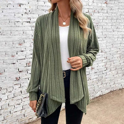 Damen Strickjacke Herbstlich Warm
