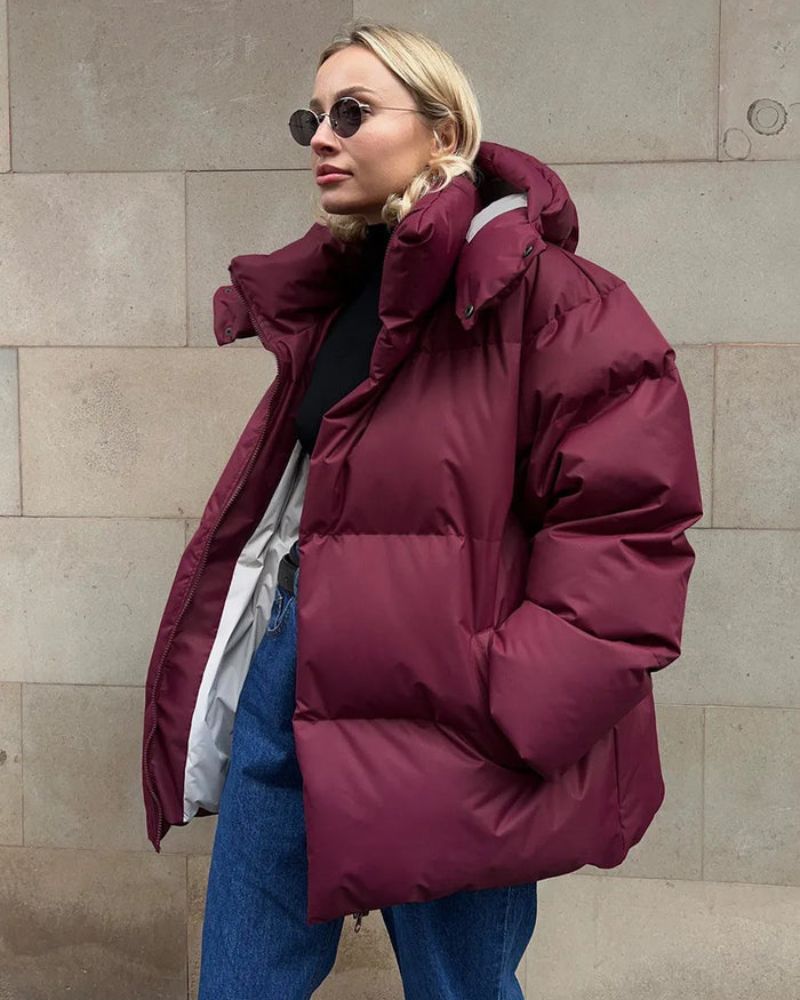 Bequeme Damenjacke Baumwolle Fleece