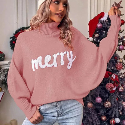 Weihnachtspullover Damen Warm Festlich