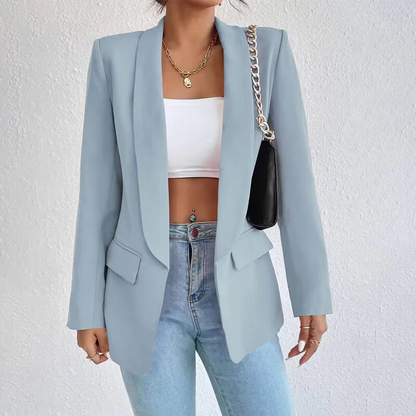 Damen Blazer Langarm Elegant