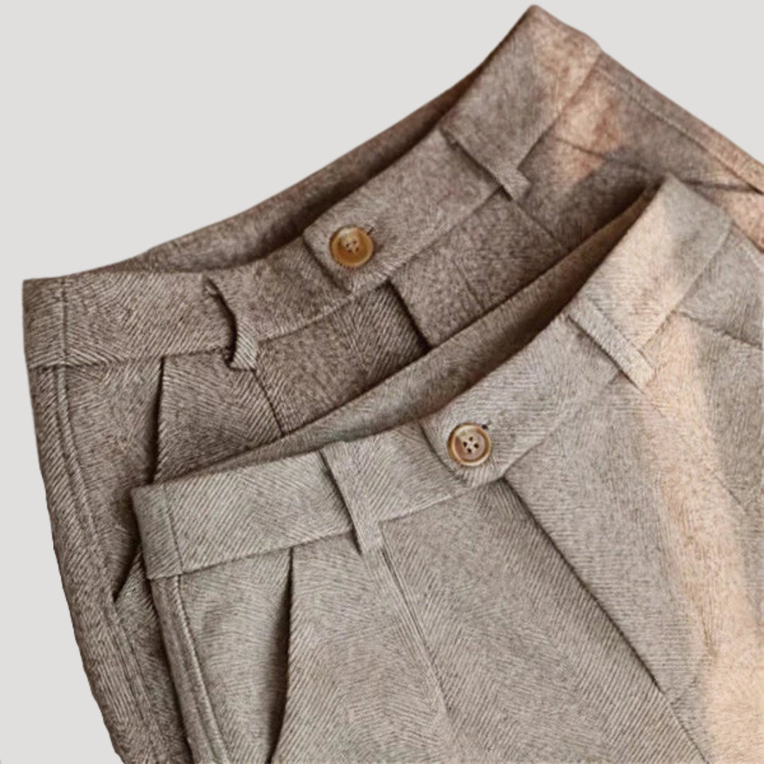 Herren Slim Fit Frühjahr Hose Knöchellang - IdealeKleiden