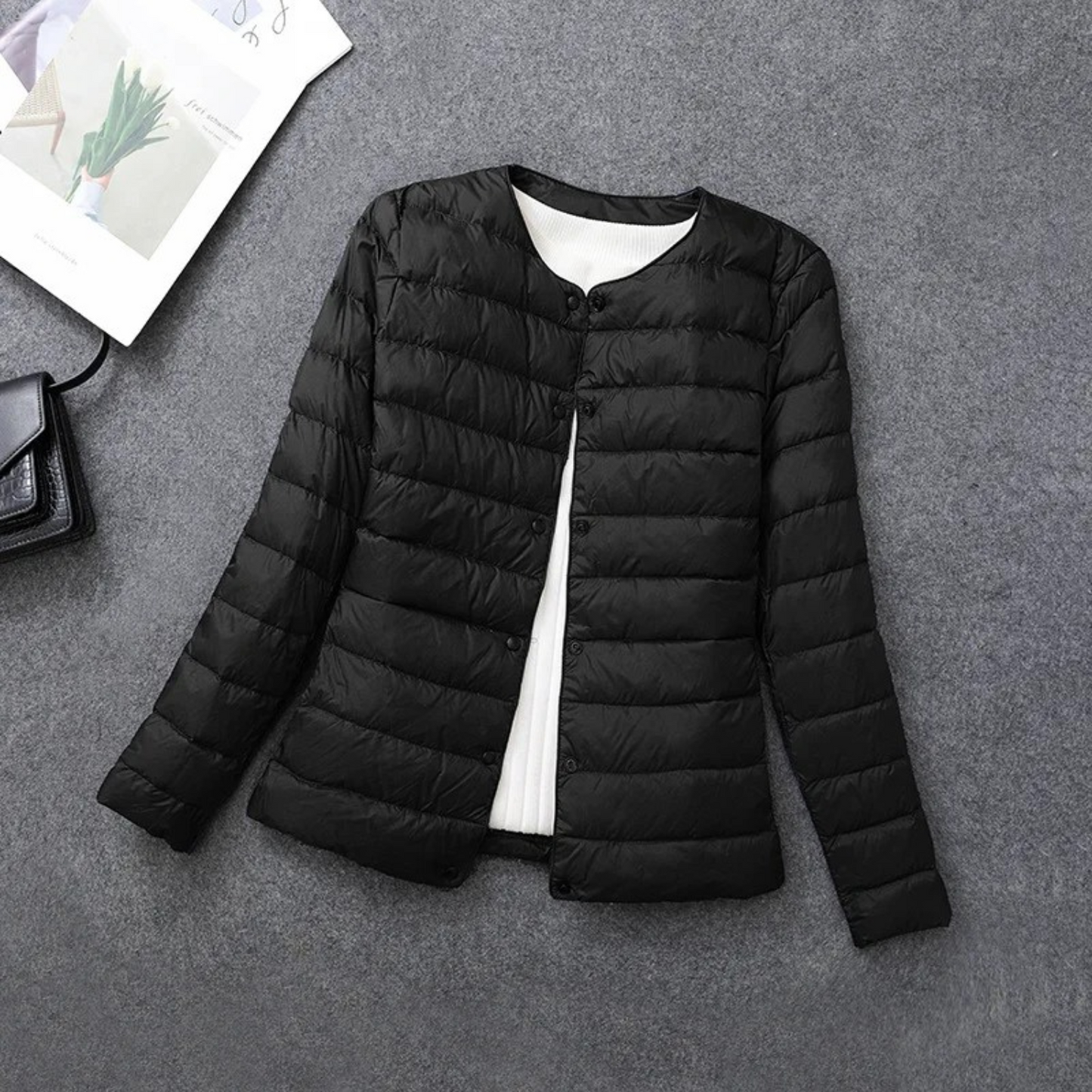 Leichte Daunenjacke Warm Isoliert