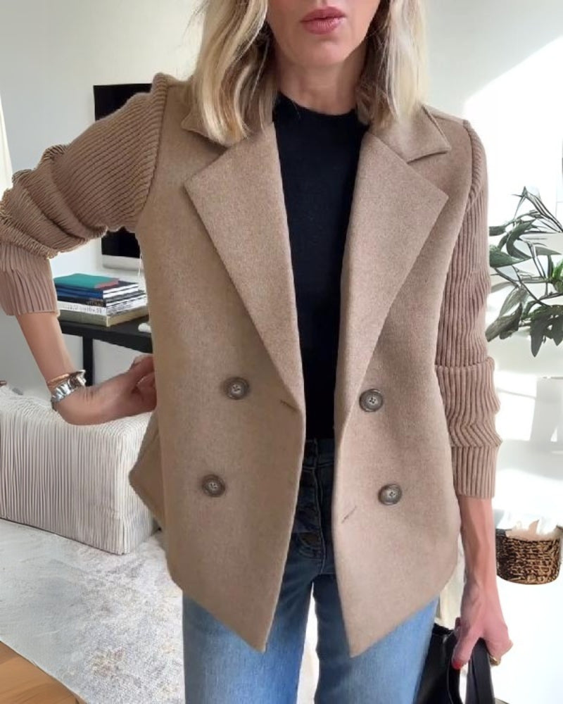 Stylischer Damenblazer Lässig Chic - IdealeKleiden