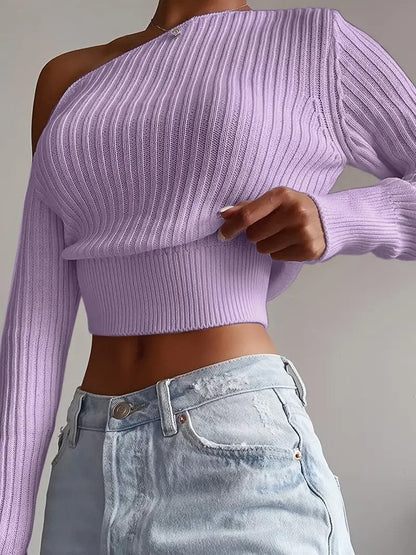 Schulterfreies Damen-Top Sommer