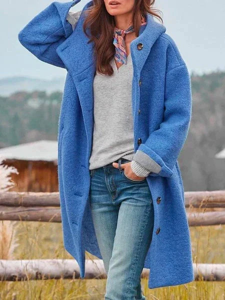 Warmes Winterkleid Gemütlich Damenjacke