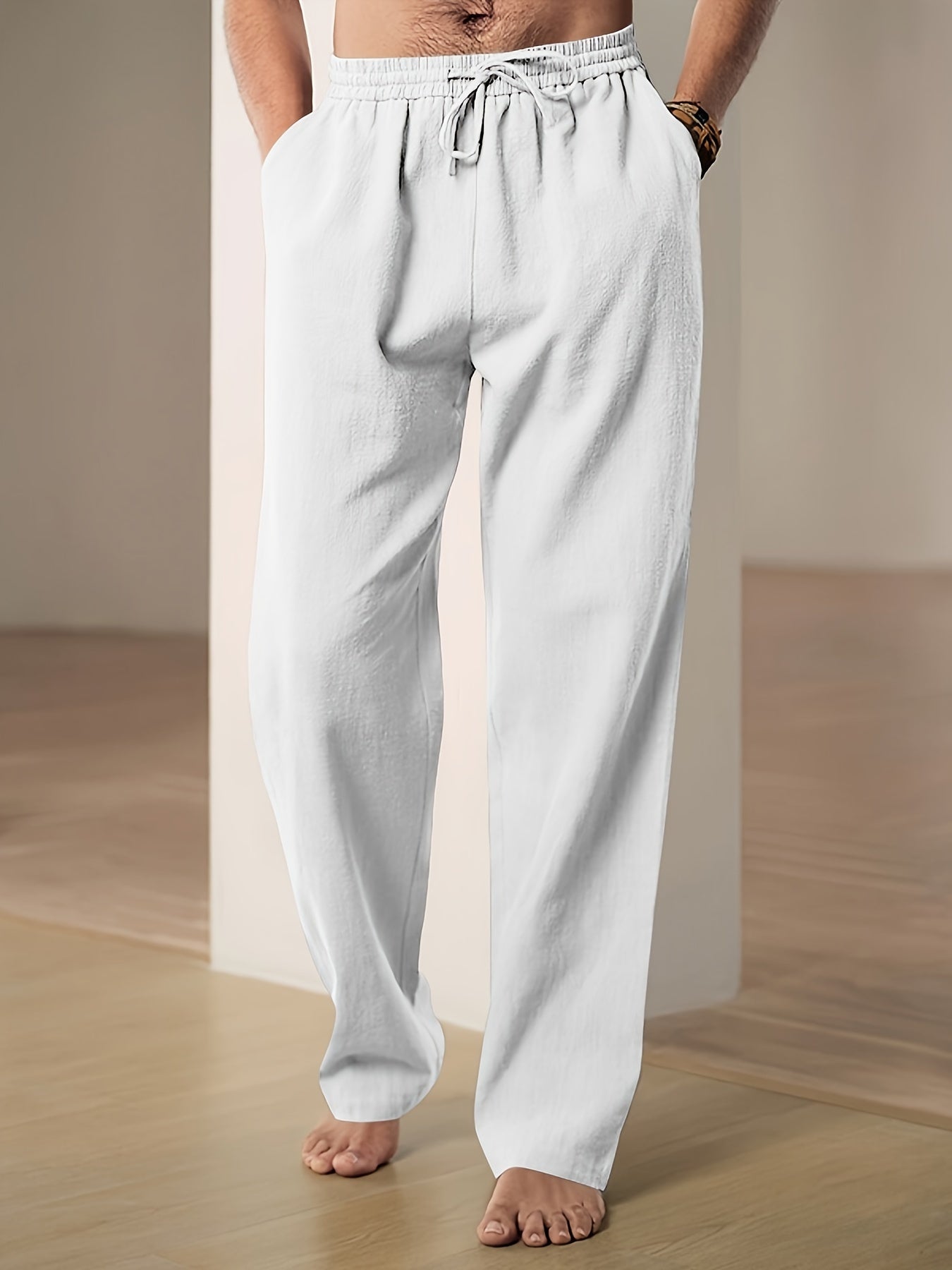 Bequeme Herrenhose Freizeitlocker Mit Kordelzug