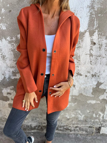 Komfortable Jacke mit Kapuze Relaxed Style